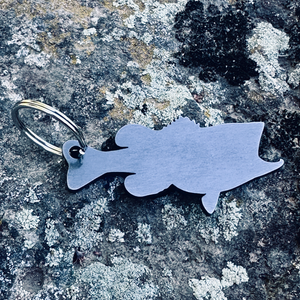 Bass Bottle Opener Keychain
