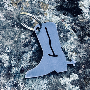 Cowboy Boot Keychain